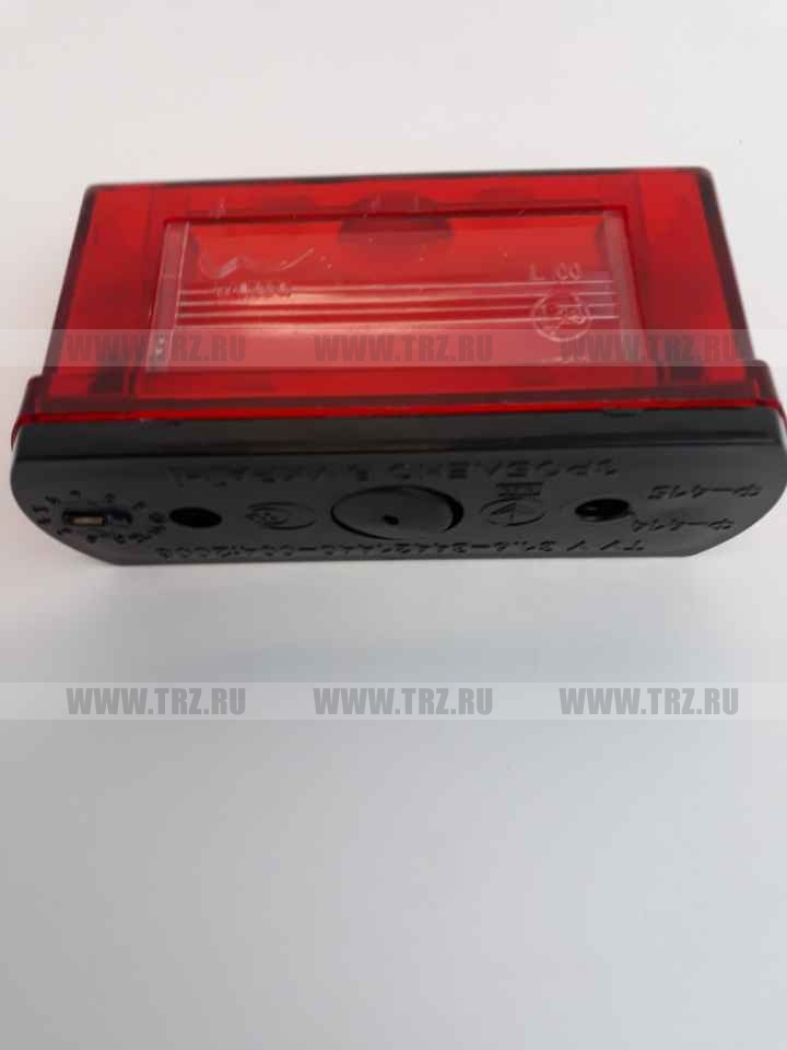 Фонарь Ф-415* номерного знака и габаритный-красный (РЗТ)
