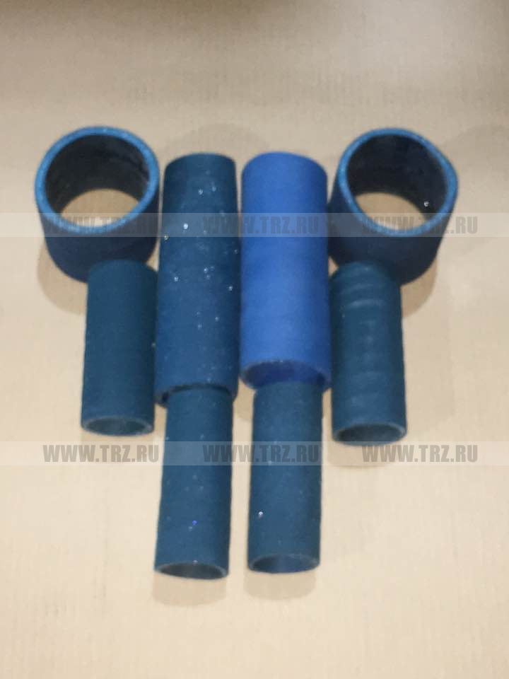 ПАТРУБКИ(каучук-ЭКСТРА,синие) радиатора К-700 (компл-8 шт.)
